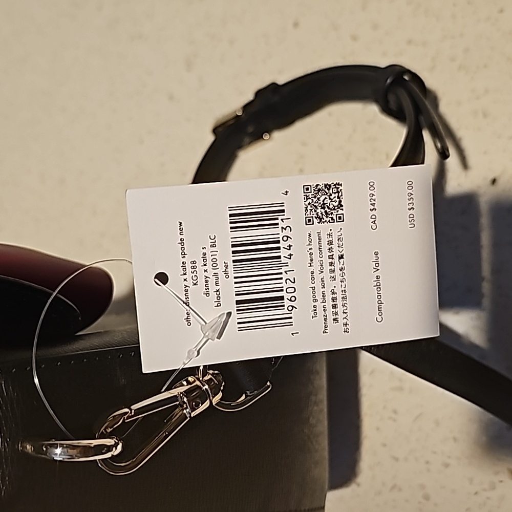 Kate Spade Black and Red Crossbody Bag - Picture 9 of 9